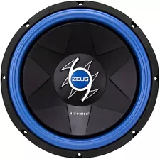 New Listing2x Hifonics ZG12D4 ZEUS Gamma 12 Inch 1600 Watts Max Power Car subwoofer