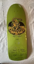 Steve Caballero Signed Powell Peralta 2005 Re-Issue Deck