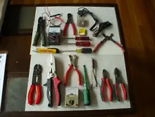 18 Professional Electrician Tools - Malco, Klein, Rush, Sheffield, More