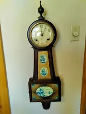 Banjo Wall Clock Works With Key And Pendulum Pictures Of Ships