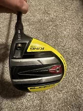 Cobra King F9 Yellow/Black 14.5 Degree 3 Wood Atmos 7S Stiff Shaft