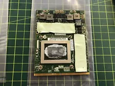 Dell Alienware M17X R3 Nvidia Geforce GTX580M Video Card 180-11314-1002-A00