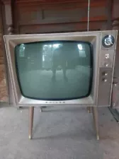 Vintage PMILCO black and white TV