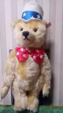 ''SALE'' Steiff 667183 First American Teddy Bear 16" Morhair