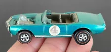 Vintage Hot Wheels Redline 1969 ICY AQUA Light My Firebird #4 - KILLER COLOR NR!