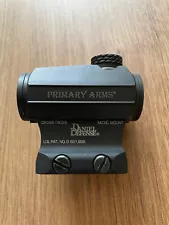 Primary Arms SLx Advanced Rotary Knob Microdot Red Dot Sight w/ DD Micro Mount