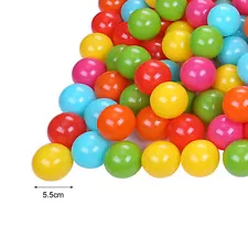 Ball Pit Balls 100pcs for Kids Colorful Balls for Ball Pit Non-Toxic Crush Proof