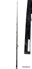 7' Spiral Wrap Spinning Fishing Rod 1-6oz MHF 15-40lb Line ONLY ROD LIKE IT OUT!