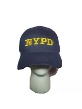 NYPD Baseball Hat New York Finest Police Cap 2006 Licensed City NYC