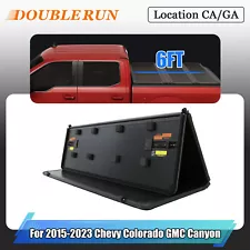 For 2015-2023 Chevy Colorado GMC Canyon Hard Truck Bed Tonneau Cover W/LED 6FT