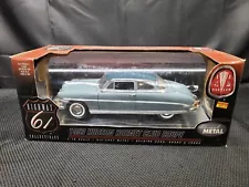 "HIGHWAY 61" 1953 Hudson Hornet Club Coupe Light Blue 1:18 in Box