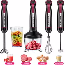 20-Speed 5-in-1 Hand Blender, Stick Blender with Turbo Mode, Baby Food Processor