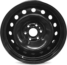 New Wheel For 2003-2021 Chevrolet Silverado 1500 20 Inch Black Steel Rim (For: 2014 Silverado 1500)