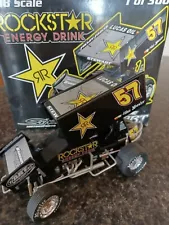 Shane Stewart #57 Rockstar Energy 1/18 Autographed Sprint Car Diecast