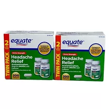 Equate Headache Relief Extra Strength 400 Caplets Feb 2026