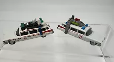 HOT WHEELS 1959 CADILLAC MILLER-METEOR AMBULANCE GHOSTBUSTERS & 2010 ECTO 1