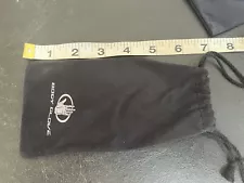 Microfiber Pouch Black Perfect For Benchmade Spyderco Or Any Pocket Knife 6.5”