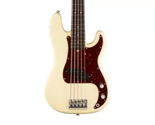 Used Fender American Professional II Precision Bass V - Olympic White