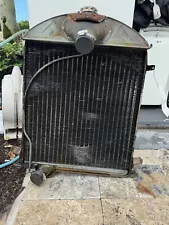 Original Early 1928 A R Model A Ford Radiator