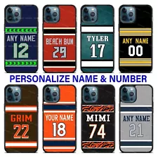 Football Sports Jersey Designs Personalized Phone Case Cover fits iPhone Samsung