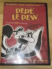 Looney Tunes Super Stars PEPE LE PEW Cartoon 17 Classics Collection (DVD) Sealed