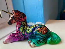 Windstone Editions Resting Ponycorn Grab Bag June 2024 Unicorn Fantasy Zebra