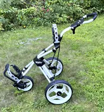 Rovic RV3J Junior Golf 3 Wheel Push Cart White Orig $199