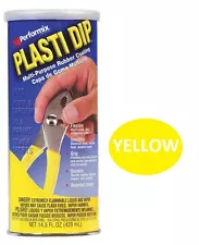 YELLOW 14.5oz Performix PLASTI DIP Plastic Multi Rubber Grip Coating Handle Tool