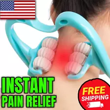 Neckbud Massage Roller Neck Massage Deep Tissue Roller For Pain Relief Point