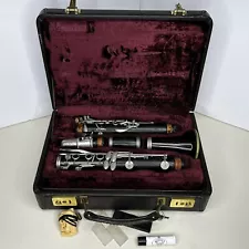 Buffet Crampon Paris Wood Clarinet for Restoration 1988 CHIP/CRACK PLEASE READ