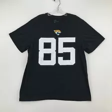 Tim Tebow Shirt Mens Large Black White Jacksonville Jaguars 85 NFL Football Men