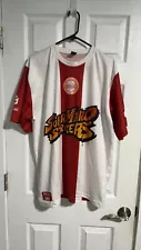 RARE 2005 SUPER MARIO STRIKERS NINTENDO PROMO VIDEO GAME GAMECUBE JERSEY LARGE