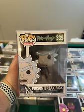 Funko Pop! Vinyl: Rick and Morty Prison Break Rick #339 with Protector