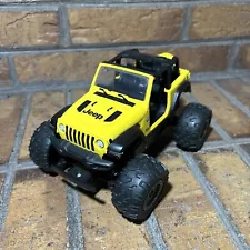 2018 Jeep Wrangler Rubicon ✅ Yellow Hard Plastic - Rubber Wheels ✅ No Remote