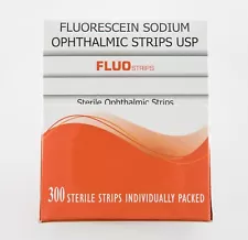 300 Fluo Strips Fluorescein Ophthalmic Amazon USA Canada for sale Veterinary