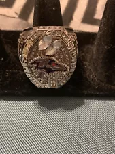 2012 Super Bowl Champions Ring Ravens Pre Owned