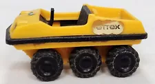 Tootsie Toy Attex ATV Vehicle 1970's Plastic Toy 6 Wheeler For Parts Or Repair