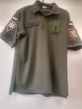 Ukrainian Army Military Uniform T-shirt Polo Olive Jacket Armed Forces Ukraine