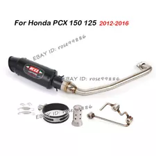 Exhaust Front Pipe Link Muffler With DB Killer For Honda PCX150 PCX125 2012-2016