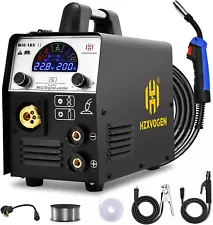 HZXVOGEN 5 in 1 Multiprocess Welding Machine 200A Colorful LED Display MIG Welde