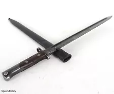 Mauser Yugo 20" Long Bayonet with Scabbard.