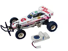 Vintage Tamiya The Frog 58041 RC 2WD 1/10 7.2v Buggy Re-Re body Futaba Box-Art!