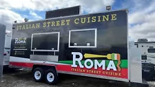 Legendary Fully Equipped 24’ 2019 Food Trailer FOR SALE 83K with LED SIGNAGE!