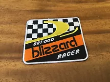 Vintage Ski Doo Blizzard Racer Snowmobile Patch - Canadian Seller