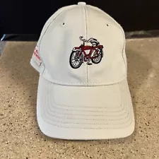 Fat Tire Amber Ale New Belgium Bicycle Men's Baseball Hat Cap Beige OSFM