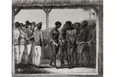 Photo:Slaves exposed for Sale,Slavery