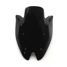 Motorcycle Black Windscreen for 2010-2013 Kawasaki Z1000 ABS Plastic Windshield (For: 2010 Kawasaki Z1000)