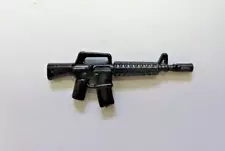 BrickArms M16A2 Rifle for Minifigures -NEW- Black 2023 Release!