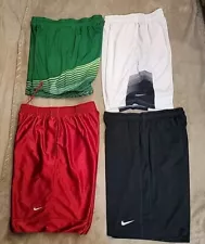 Lot Of 4 Nike Basketball Shorts Men’s Size Large