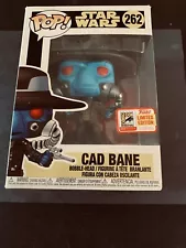 Cad Bane Star Wars # 262 Funko Pop Comic Con 2018 Funko Limited Edition!!